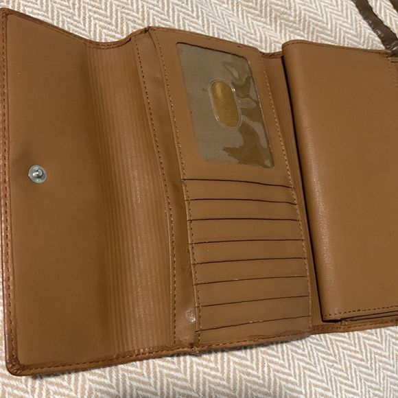 Vintage Fossil Handbag/ Backpack with Matching Wallet - Picture 16 of 16